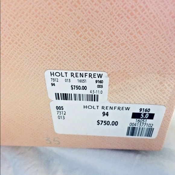 PRADA BLACK & GREY PATENT LEATHER OPEN TOE PUMPS 5 - Picture 5 of 11